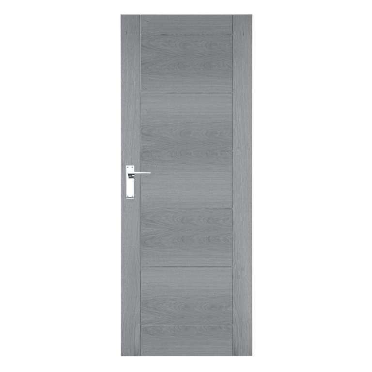 Howdens Oak Grey Pre-Finished  Door. 