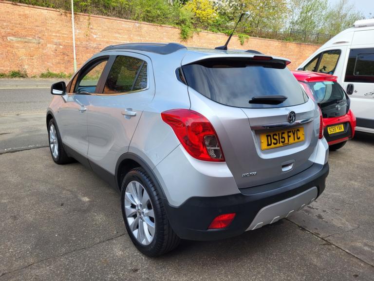 SILVER VAUXHALL MOKKA 1.6 SE LEATHER TRIM PARKING SENSORS CRUISE B/TOOTH 2015