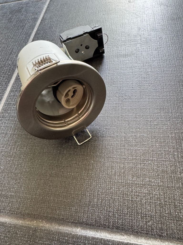 7x Fire-rated Downlights - new in box 