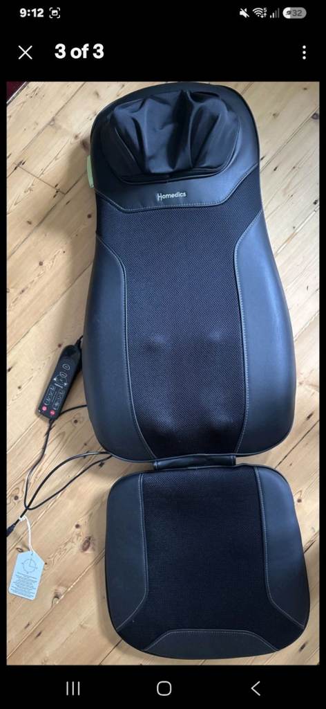 New massage chair. 