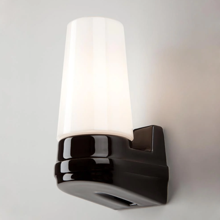 Old School Electric Bernadotte Wall light (IP44) in black - 2 available (BNIB) £75 each