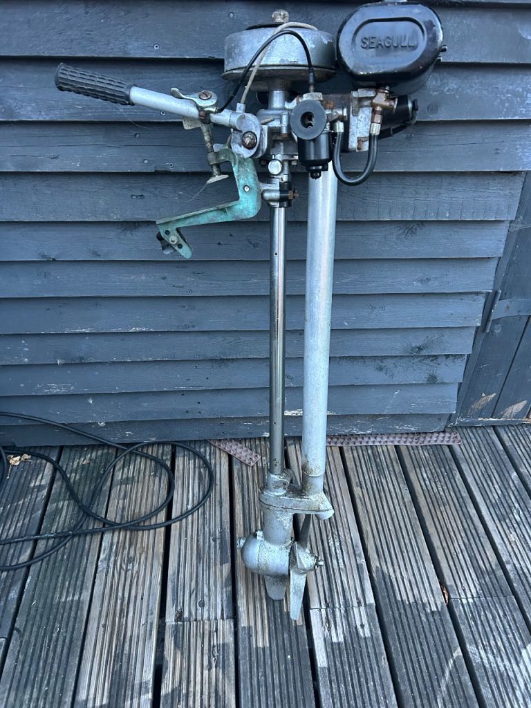 British Seagull Outboard Motor FPL 176521 – Fair Condition
