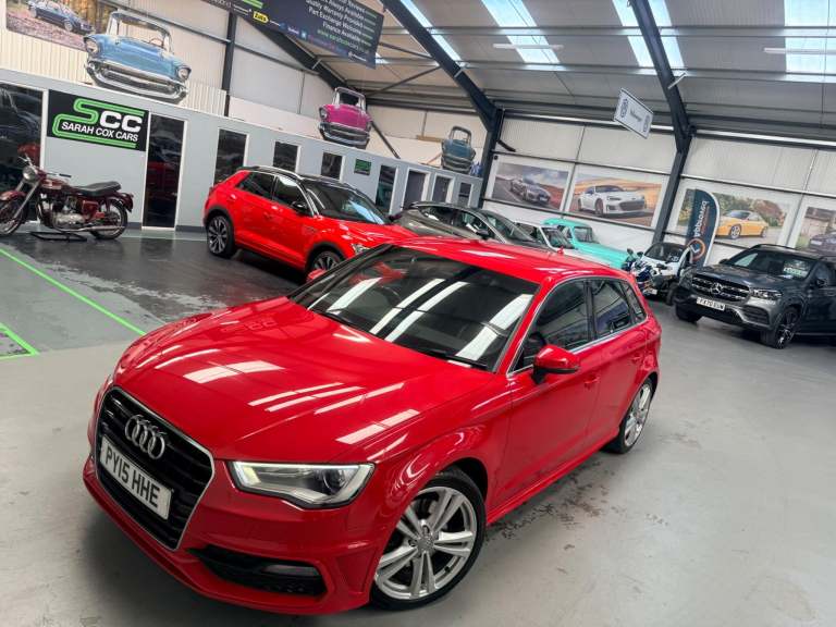 2015 Audi A3 2.0 TDI S line Sportback Euro 6 (s/s) 5dr HATCHBACK Diesel Manual