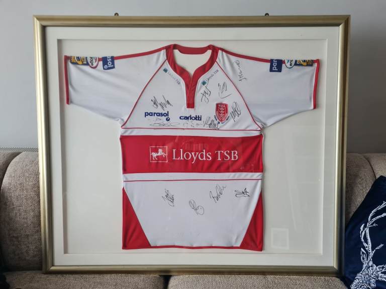 Framed Hull Kingston Rovers Shirt