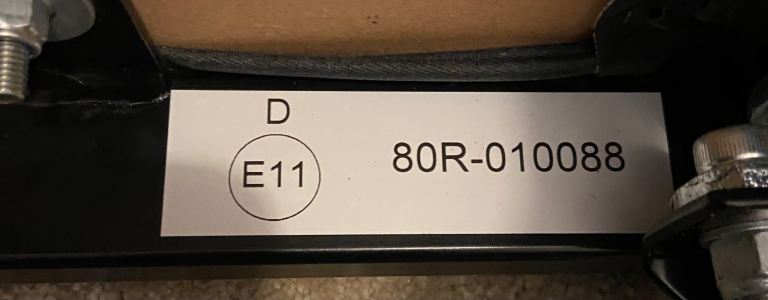 Single van/ motor home/mini bus seats with integrated seat belt