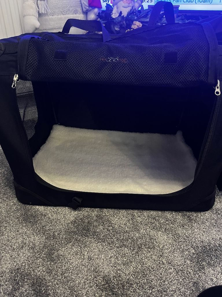 Feandrea pet carrier black 