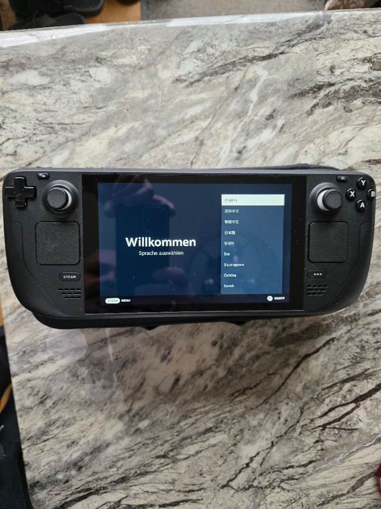 Valve Steam Deck LCD 512GB Handheld Console Black 