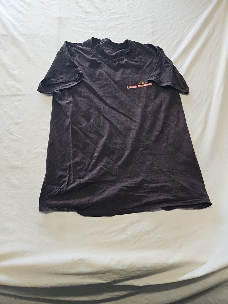 Glass Animals Official Band Merchandise T-Shirt Black Size L  394