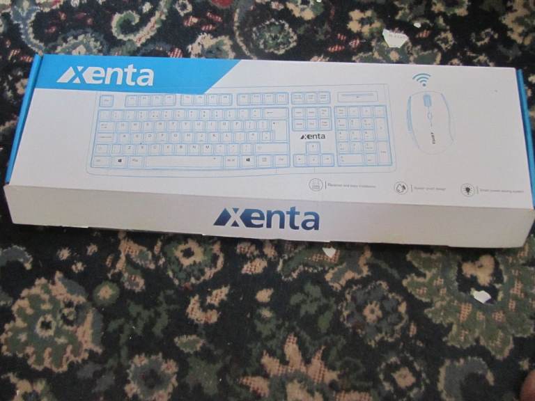 Xenta Wireless Keyboard and Mouse Bundle – Brand New