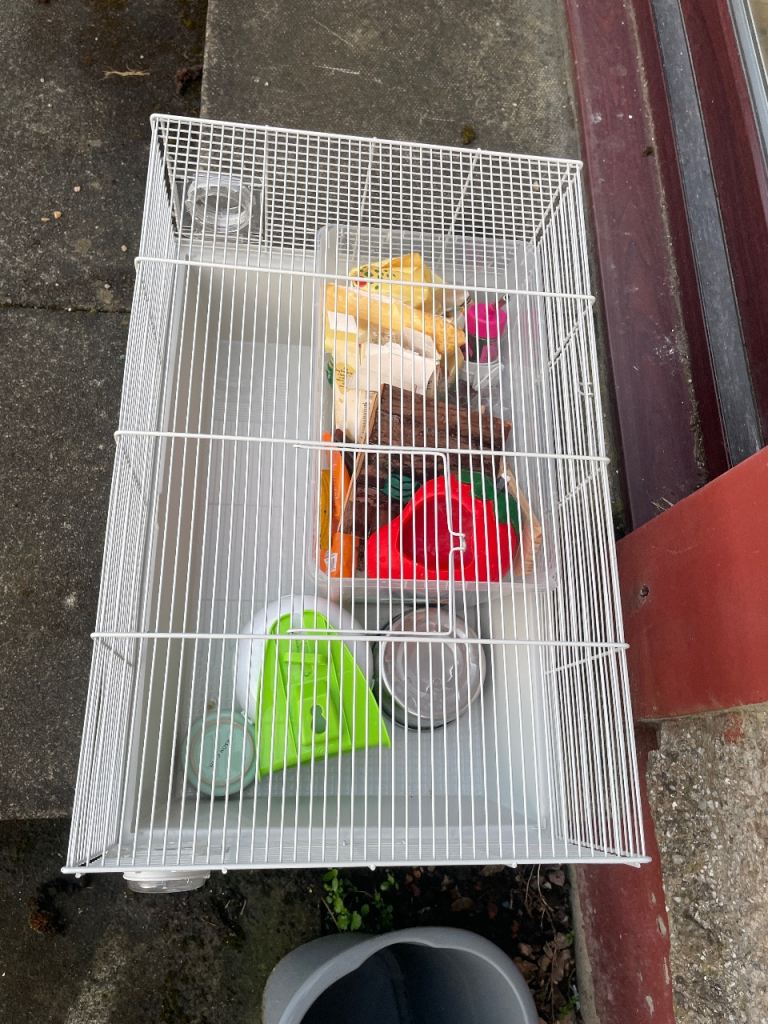 Free hamster cage