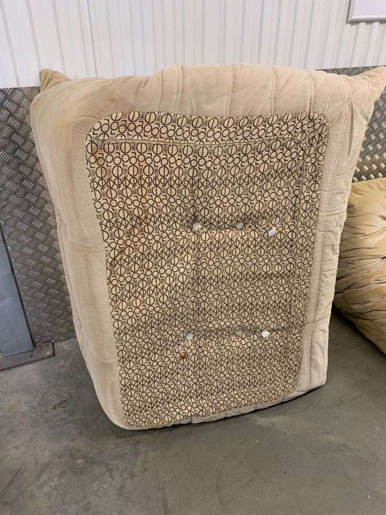 Ligne Roset Togo Vintage 2 Seater & 3 Seater Sofa for Restoration - project. 