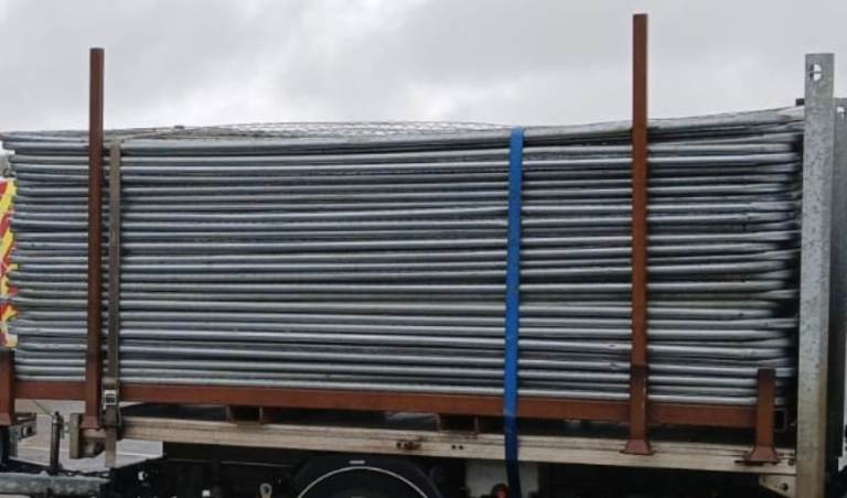 Heras stillage panels feets panel clips fencing security yard