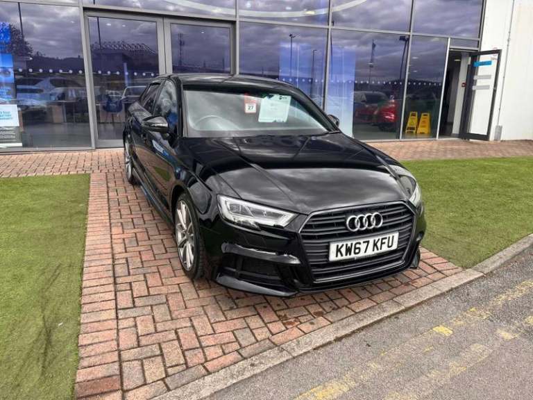 2017 Audi A3 2.0 TDI Black Edition 4dr Manual Saloon Diesel Manual