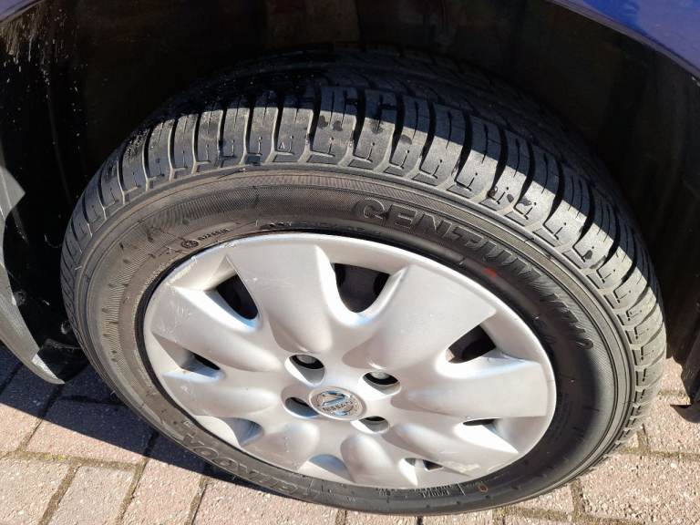 New tyre and wheel