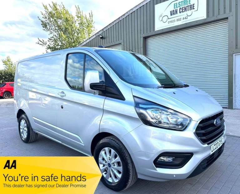 2022 Ford Transit Custom 2.0 EcoBlue 130ps Low Roof Limited Van PANEL VAN DIESEL Manual