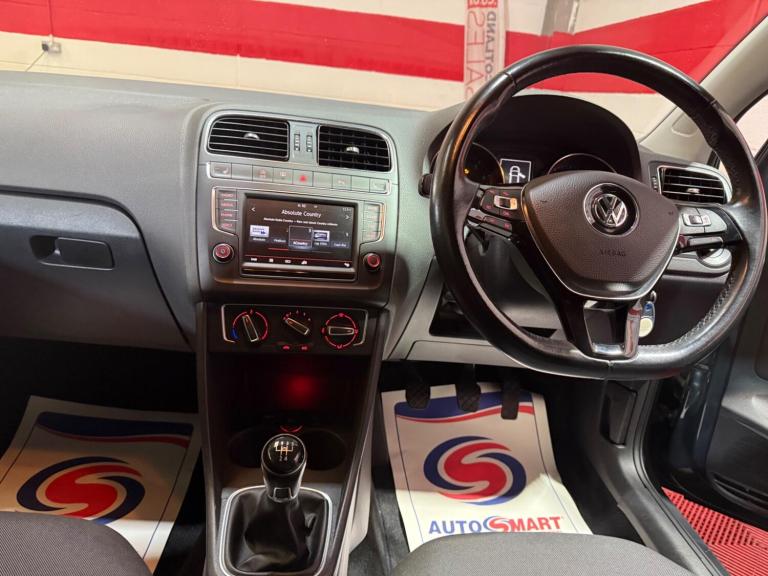 2017 Volkswagen Polo 1.2 TSI BlueMotion Tech Match Edition Euro 6 (s/s) 3dr HATCHBACK Petrol Manual