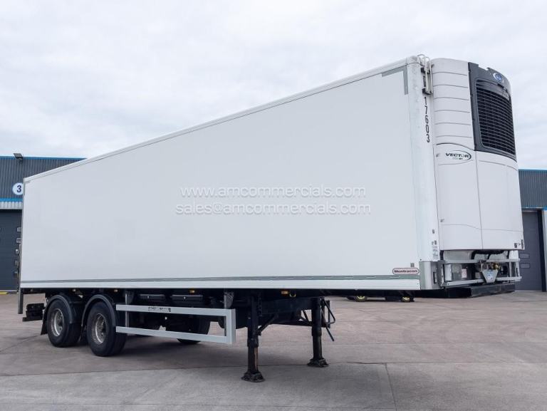 MONTRACON 4043MM MULTI-TEMP FRIDGE TANDEM AXLE REAR STEER TRAILER