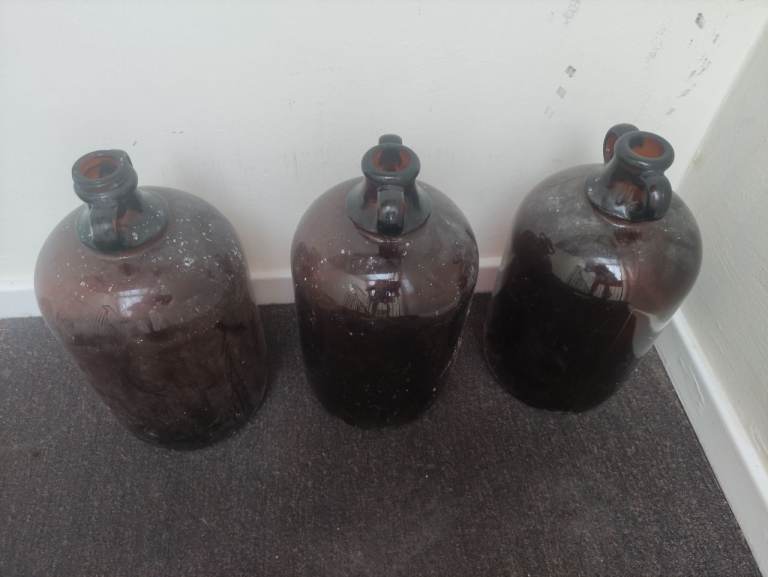 Glass Demijohns