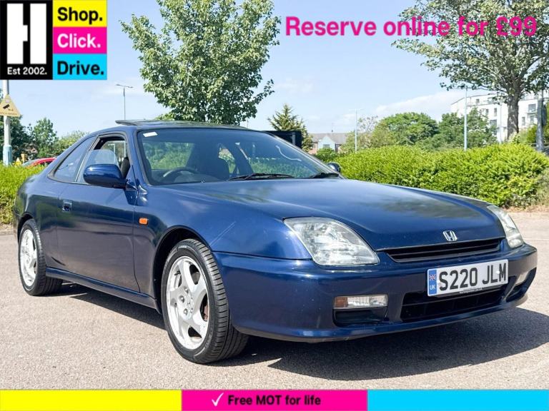 1998 Honda Prelude 2.2 VTI 2dr (sun roof, a/c) Petrol Automatic