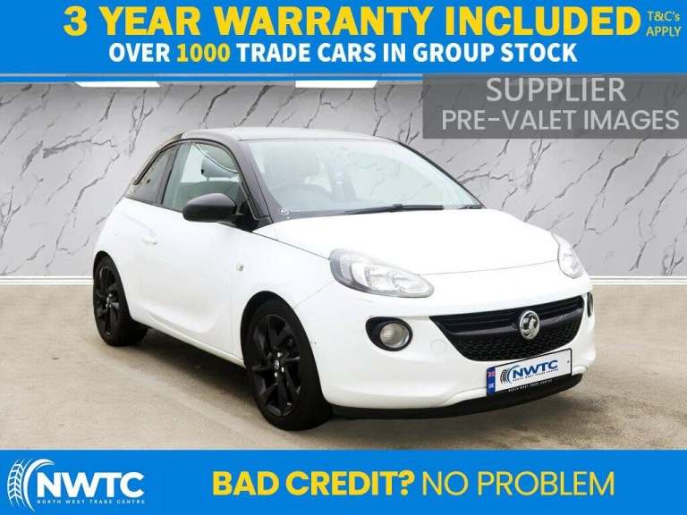 2017 Vauxhall ADAM 1.2i Energised 3dr HATCHBACK PETROL Manual
