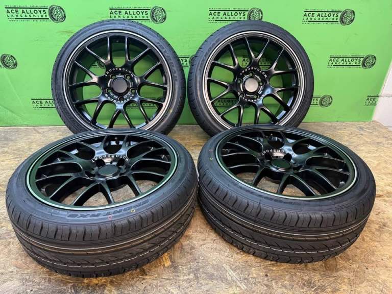*BRAND NEW* BBS CH STYLE 18” 5x120 ALLOY WHEELS + BRAND NEW TYRES 1 / 2 SERIES 