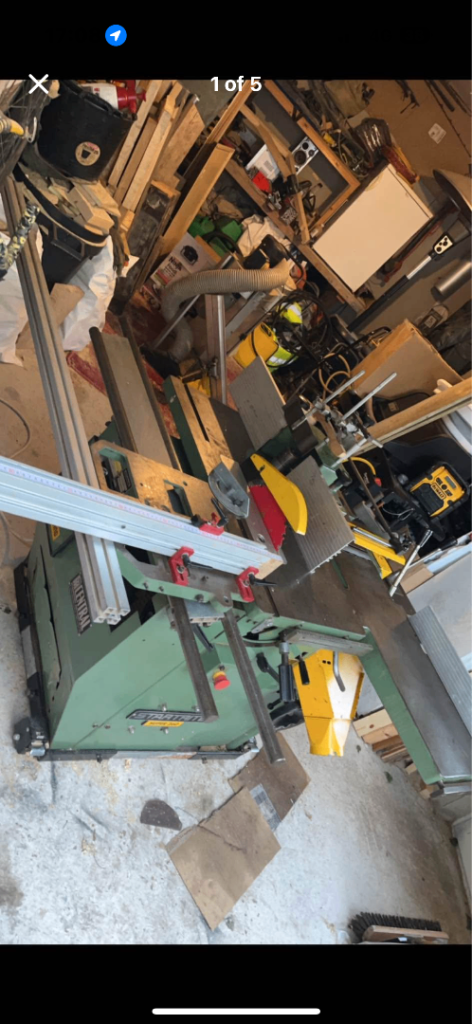 Startrite combination machine wood working 