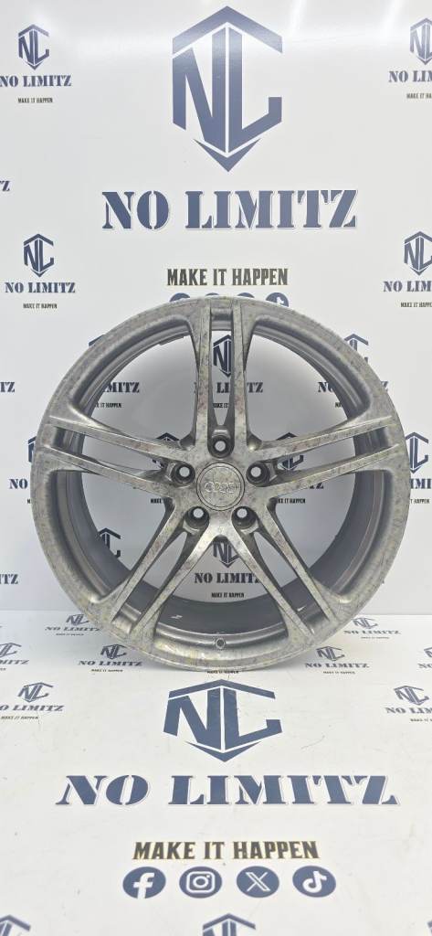 SET OF 4 GENUINE 19" AUDI R8 V8/V10 ALLOYS HYDRO DIPPED IN AMERICAN DOLLAR BILLS SUPER RARE