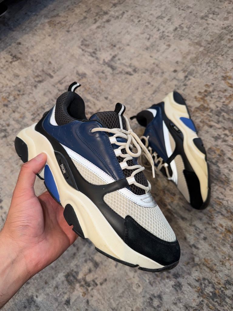 Dior b22 navy trainers eu 45