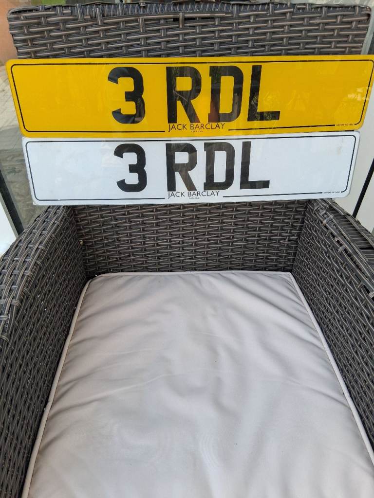 Cherished no plate