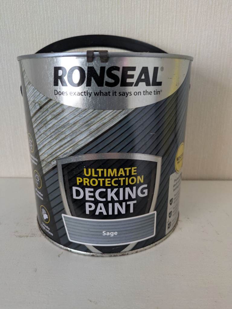 Ronseal ultimate protection decking paint Sage 2.5l