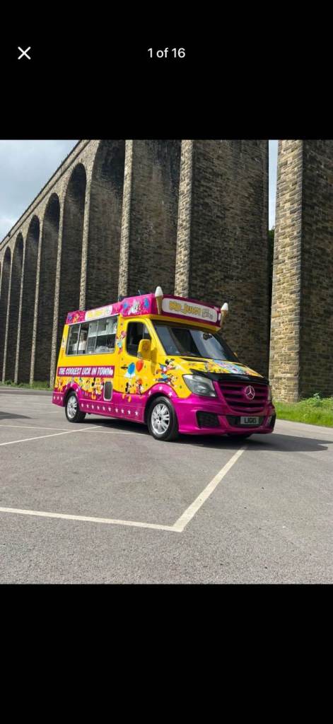 Ice cream van Mercedes-Benz, SPRINTER, 2017, 2143 (cc)