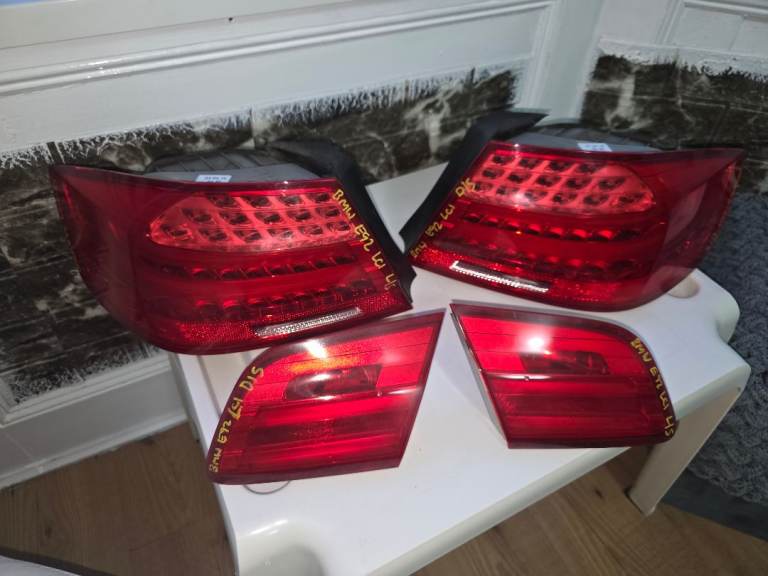 BMW 3 SERIES E92 LCI REAR LEFT RIGHT INNER OUTER TAILIGHTS LIGHTS SET Breaking Parts 