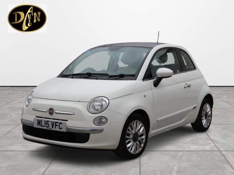 2015 Fiat 500 1.2 Lounge 3dr [Start Stop] HATCHBACK Petrol Manual