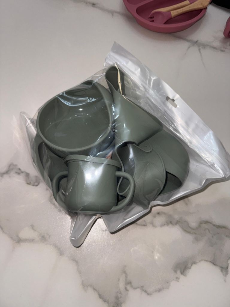 New Baby Weaning Set – Bowls, Plates, Cups