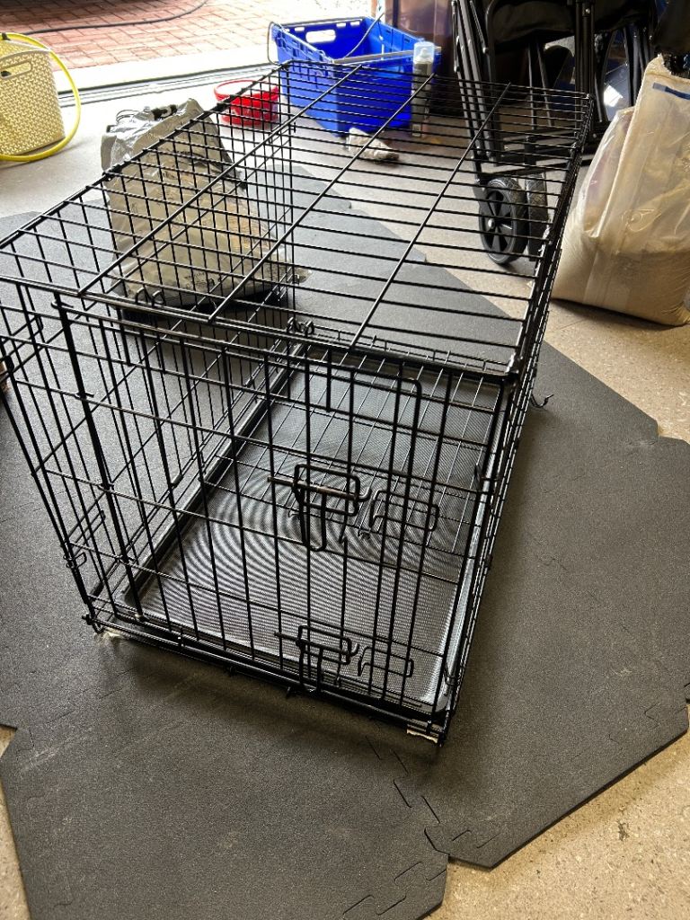 Dog crate metal