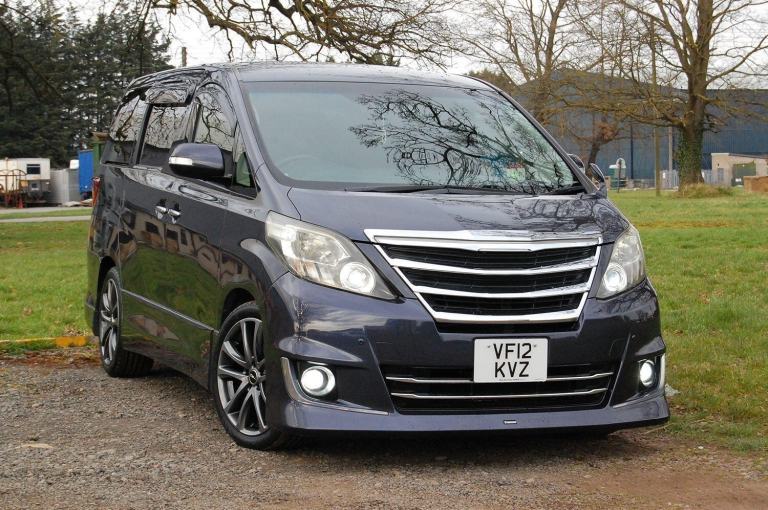 TOYOTA ALPHARD 240 S Purple Auto Petrol 2012