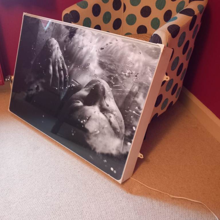 3 x bespoke photographic light boxes  (OX15 collection only)