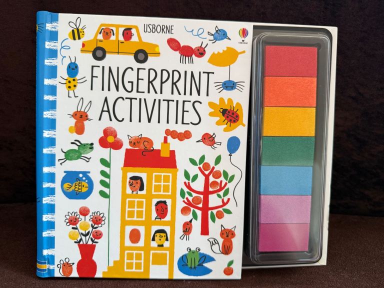 Brand new Usborne Fingerprint Activities Book