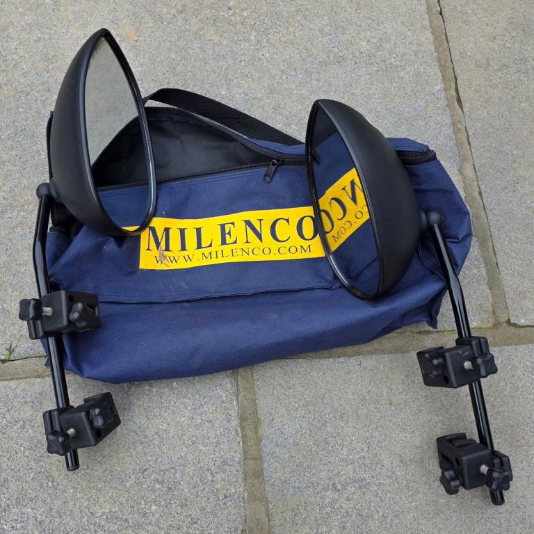 Milenco Grand Aero Towing Mirror Pair