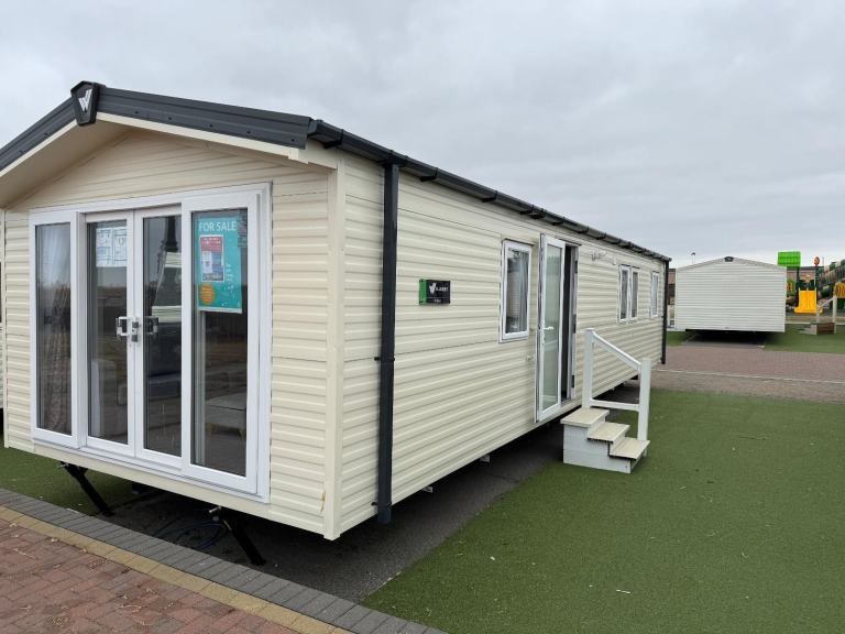 Sited static caravan North wales