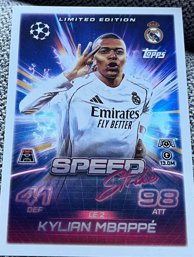 Speed strike kylian mbappé