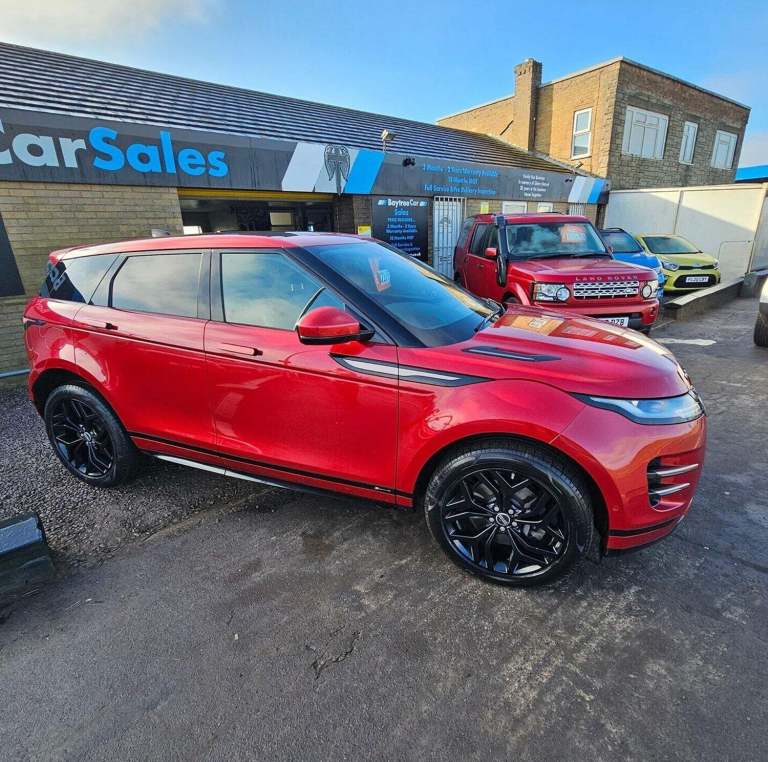 image for LAND ROVER RANGE ROVER EVOQUE 2.0 D180 R-Dynamic SE Red Auto Diesel 2019