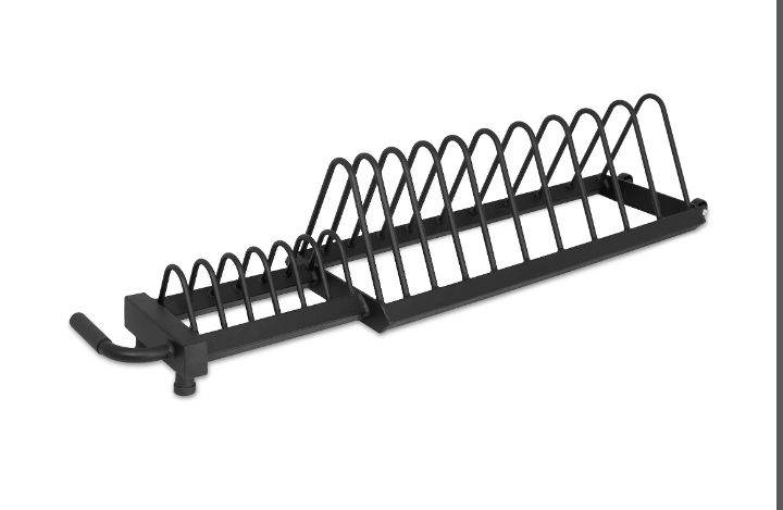 image for Olympic Bumper weight plates storage Rack with wheels Brand-new lots available