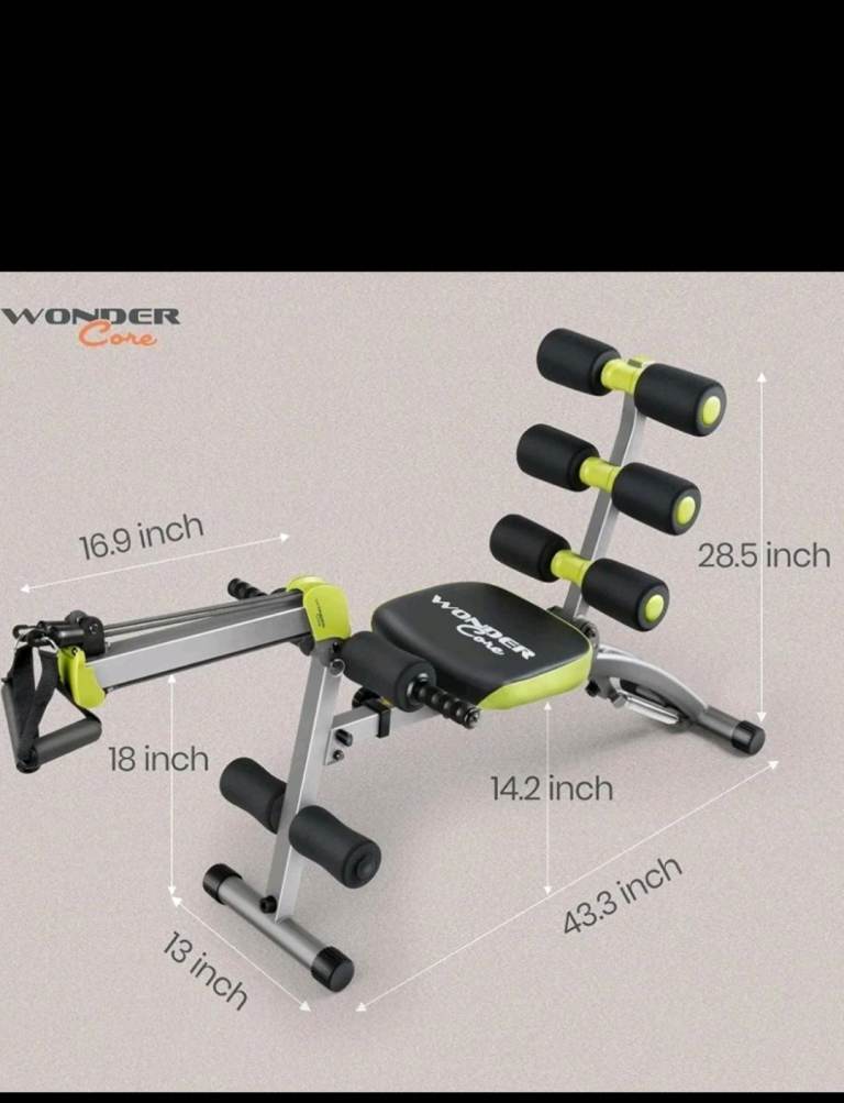Wonder core exercise machine 