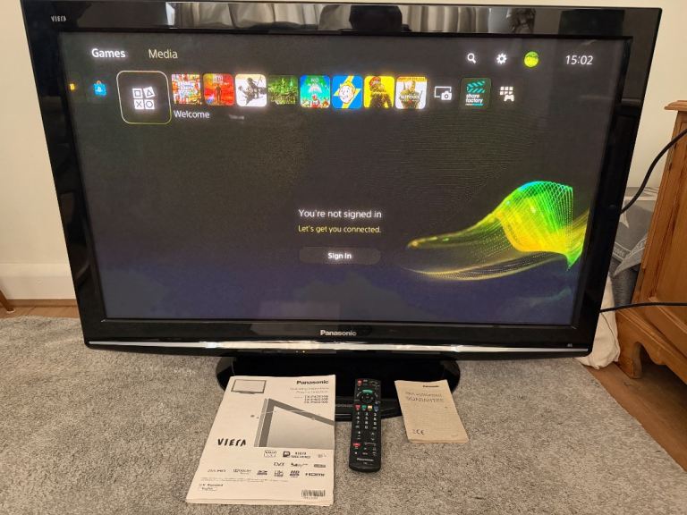 Panasonic VIERA 42” LCD TV (not smart tv)
