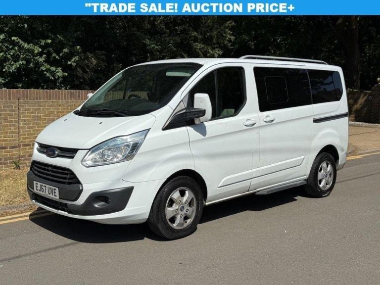 2017 67 FORD TOURNEO CUSTOM 2.0 310 ECOBLUE TITANIUM 170BHP EURO 6 L1 SWB 9 SEAT