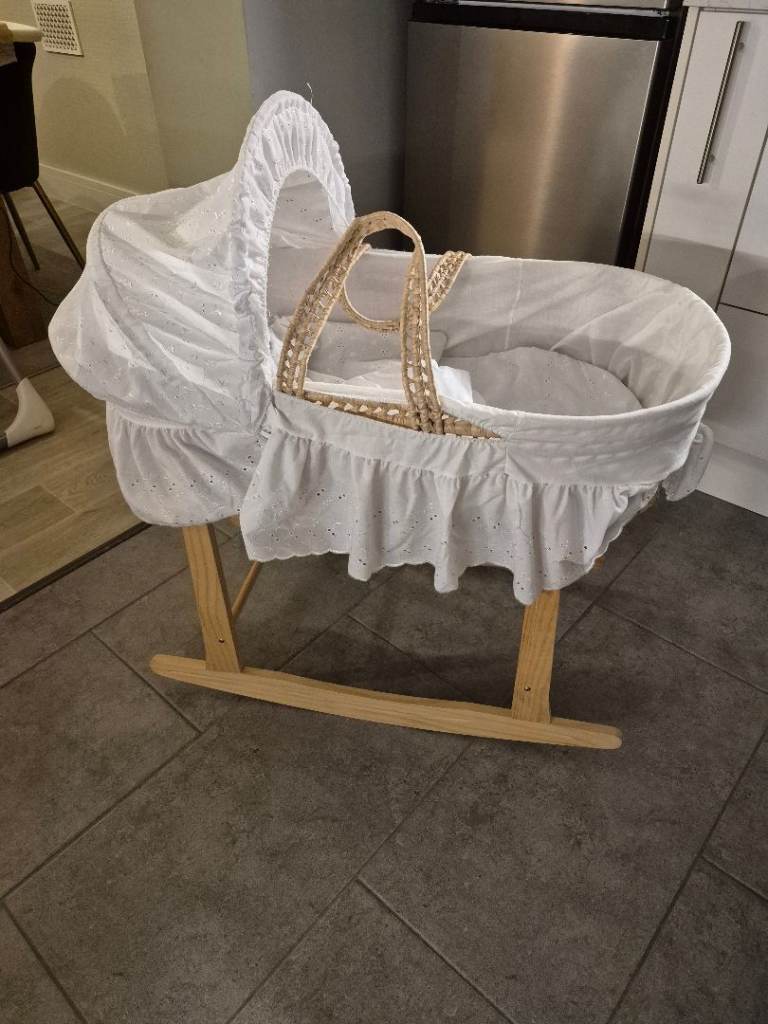 Clair de Lune moses basket