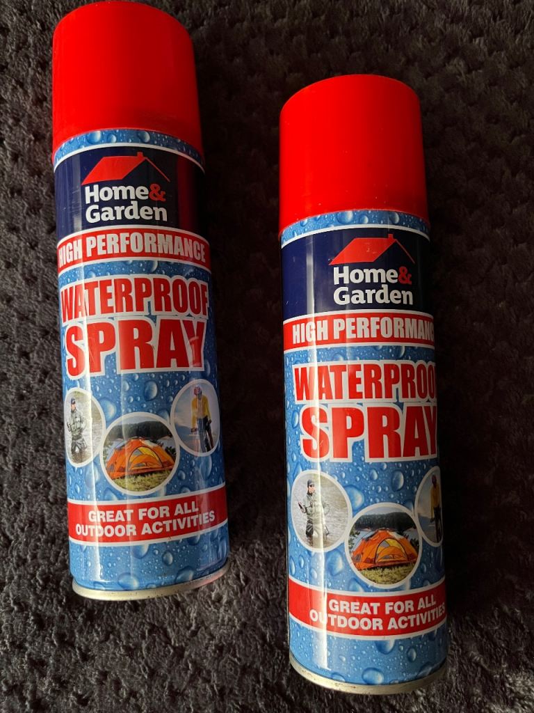 Home & Garden High Performance Waterproof Spray - 2 Cans