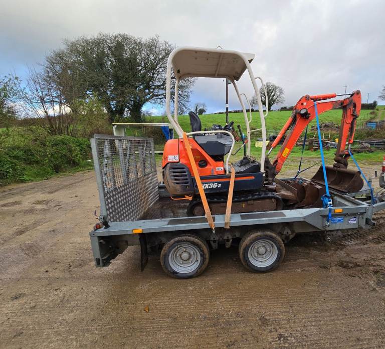KUBOTA KX36-3  1.5 ton digger