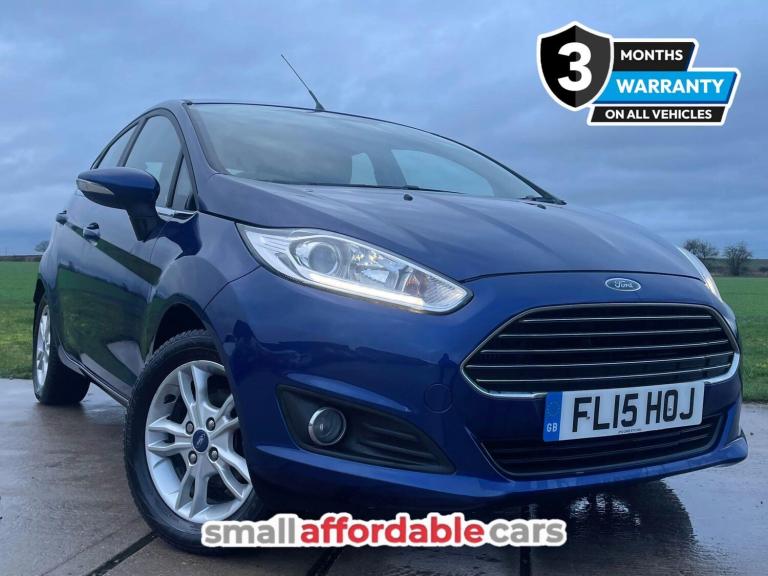 2015 Ford Fiesta 1.0T EcoBoost Zetec Euro 6 (s/s) 5dr HATCHBACK Petrol Manual
